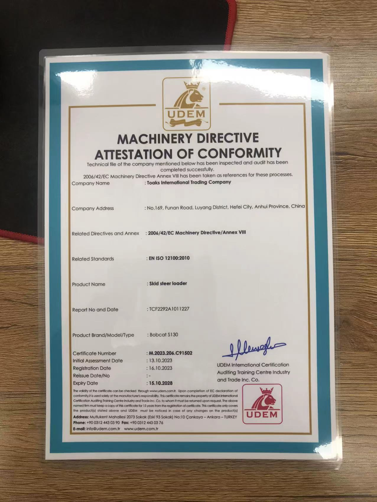 Toaks International Trading Company - Rakennuskoneet CATERPILLAR - Vuosi: 2013 undefined: kuva Toaks International Trading Company - Rakennuskoneet CATERPILLAR - Vuosi: 2013 undefined