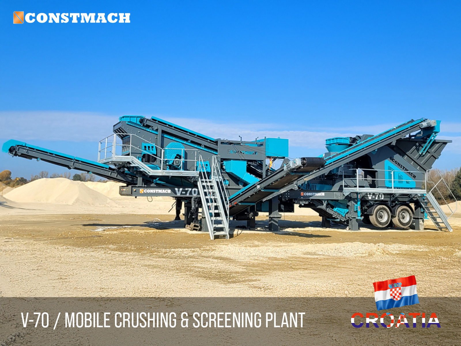 Constmach Concrete Batching Plants & Crushing and Screening Plants - Rakennuskoneet - Vuosi: 2025 undefined: kuva Constmach Concrete Batching Plants & Crushing and Screening Plants - Rakennuskoneet - Vuosi: 2025 undefined