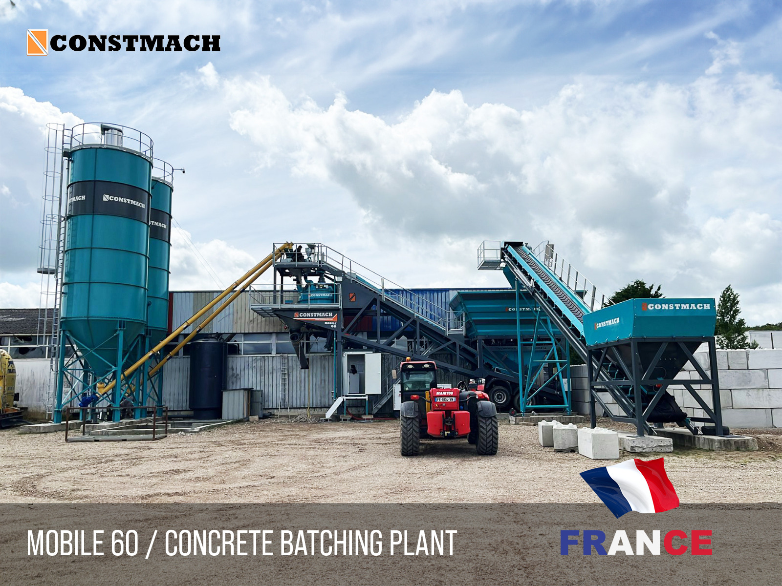 Constmach Concrete Batching Plants & Crushing and Screening Plants - Rakennuskoneet - Vuosi: 2025 undefined: kuva Constmach Concrete Batching Plants & Crushing and Screening Plants - Rakennuskoneet - Vuosi: 2025 undefined