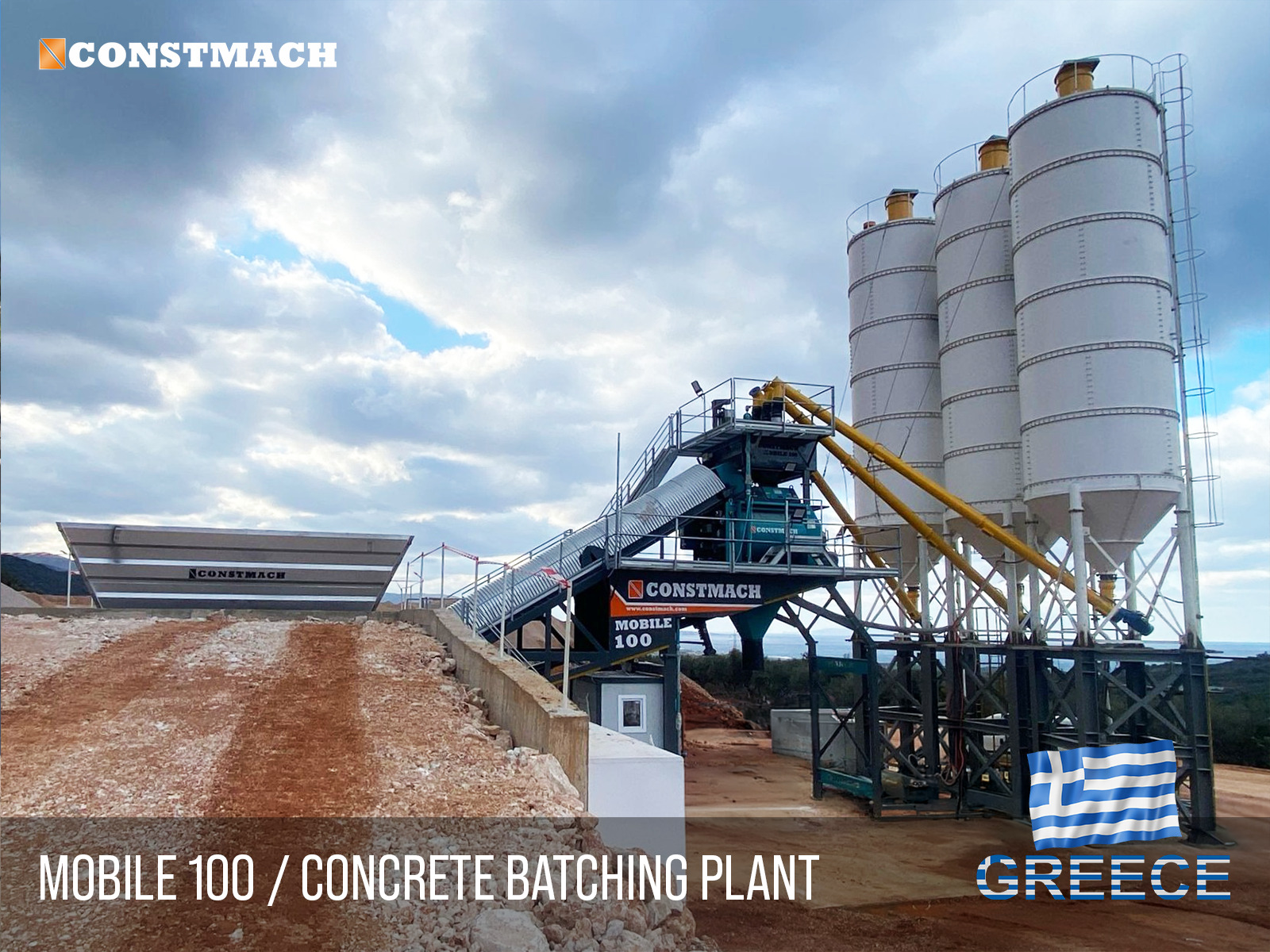 Constmach Concrete Batching Plants & Crushing and Screening Plants - Rakennuskoneet - Vuosi: 2025 undefined: kuva Constmach Concrete Batching Plants & Crushing and Screening Plants - Rakennuskoneet - Vuosi: 2025 undefined