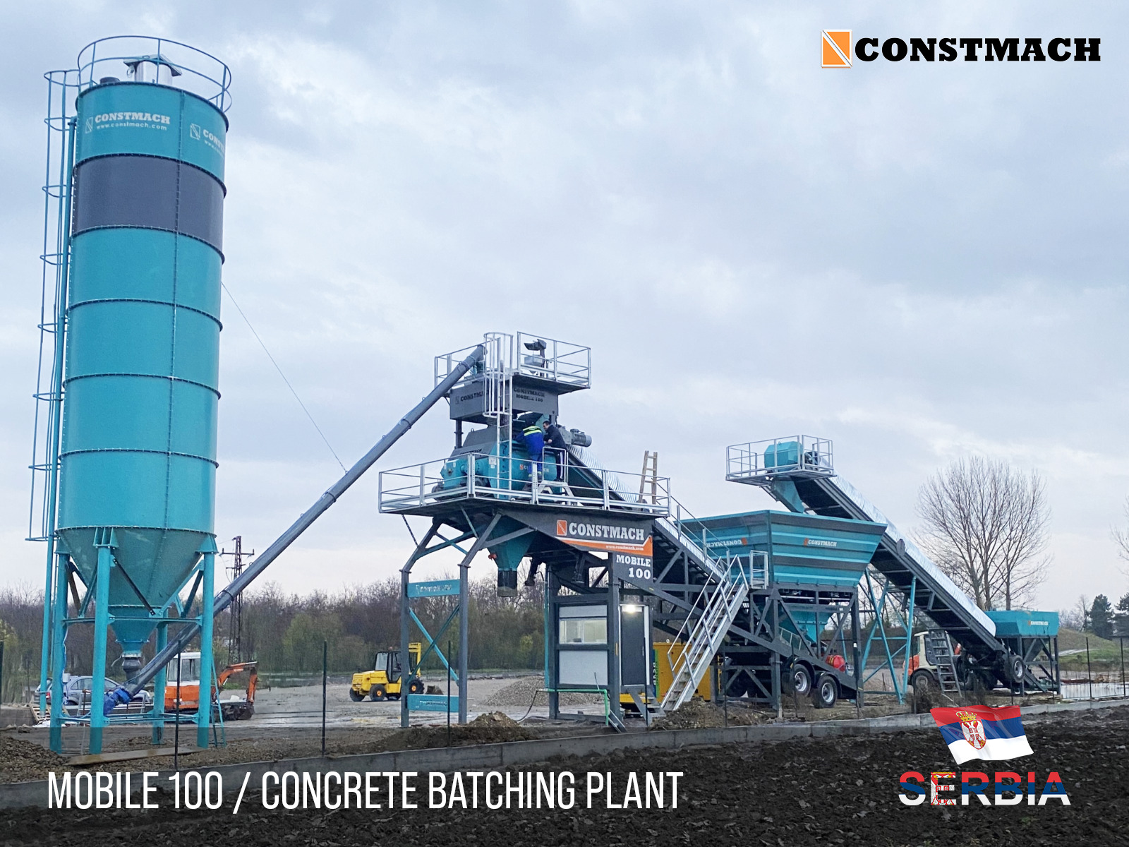 Constmach Concrete Batching Plants & Crushing and Screening Plants - Rakennuskoneet - Vuosi: 2025 undefined: kuva Constmach Concrete Batching Plants & Crushing and Screening Plants - Rakennuskoneet - Vuosi: 2025 undefined