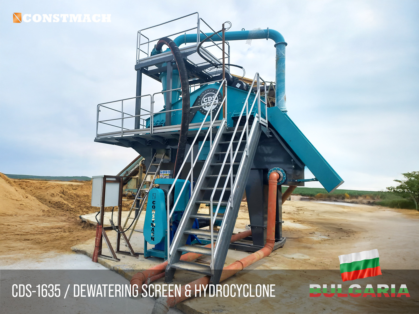Constmach Concrete Batching Plants & Crushing and Screening Plants - Rakennuskoneet - Vuosi: 2025 undefined: kuva Constmach Concrete Batching Plants & Crushing and Screening Plants - Rakennuskoneet - Vuosi: 2025 undefined