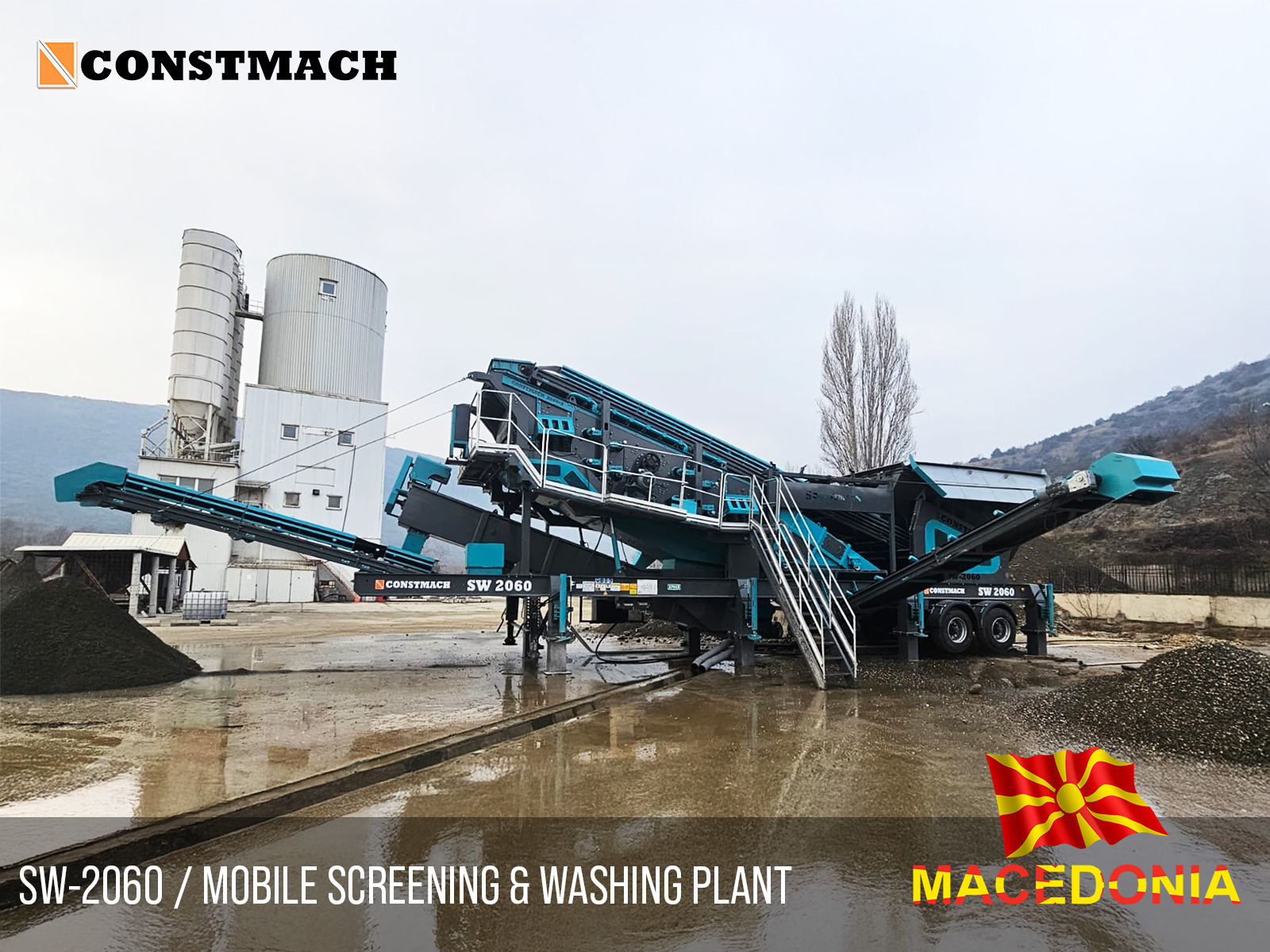 Constmach Concrete Batching Plants & Crushing and Screening Plants - Rakennuskoneet - Vuosi: 2025 undefined: kuva Constmach Concrete Batching Plants & Crushing and Screening Plants - Rakennuskoneet - Vuosi: 2025 undefined