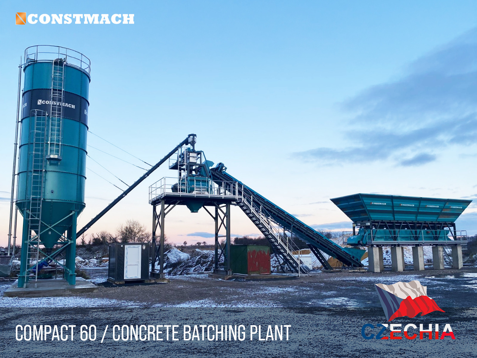 Constmach Concrete Batching Plants & Crushing and Screening Plants - Rakennuskoneet - Vuosi: 2025 undefined: kuva Constmach Concrete Batching Plants & Crushing and Screening Plants - Rakennuskoneet - Vuosi: 2025 undefined