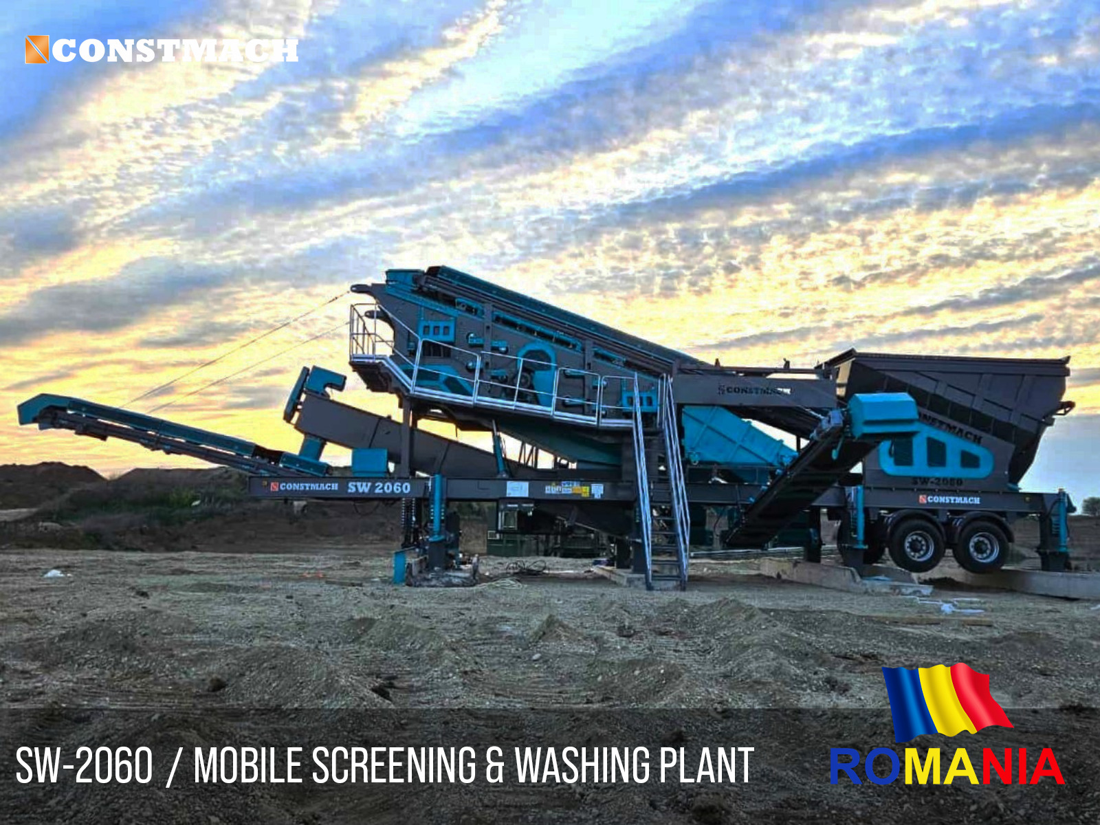 Constmach Concrete Batching Plants & Crushing and Screening Plants - Rakennuskoneet - Vuosi: 2025 undefined: kuva Constmach Concrete Batching Plants & Crushing and Screening Plants - Rakennuskoneet - Vuosi: 2025 undefined