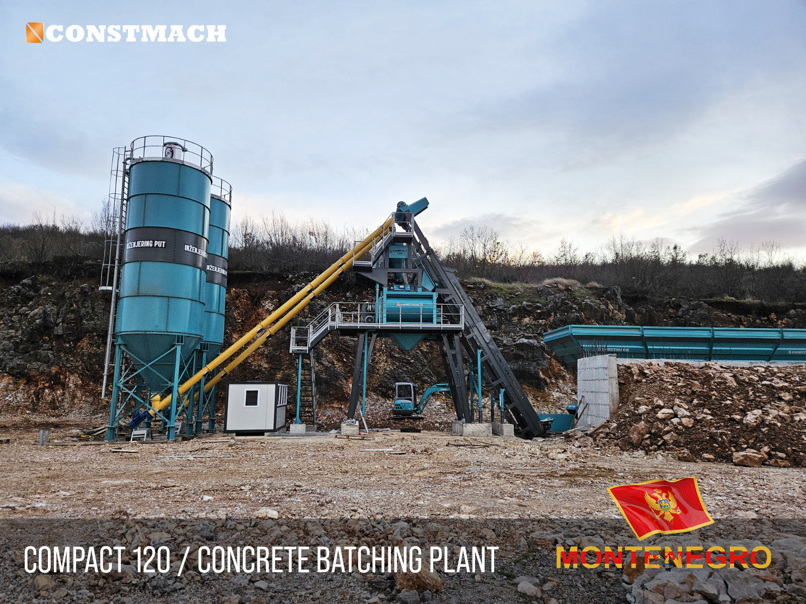 Constmach Concrete Batching Plants & Crushing and Screening Plants - Rakennuskoneet - Vuosi: 2025 undefined: kuva Constmach Concrete Batching Plants & Crushing and Screening Plants - Rakennuskoneet - Vuosi: 2025 undefined