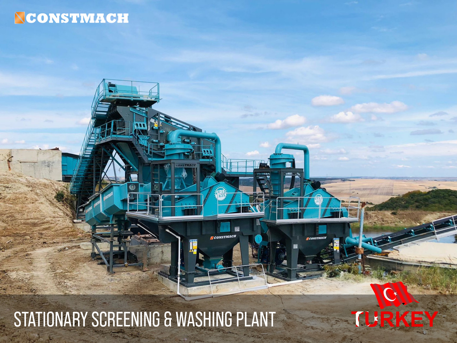 Constmach Concrete Batching Plants & Crushing and Screening Plants - Rakennuskoneet - Vuosi: 2025 undefined: kuva Constmach Concrete Batching Plants & Crushing and Screening Plants - Rakennuskoneet - Vuosi: 2025 undefined