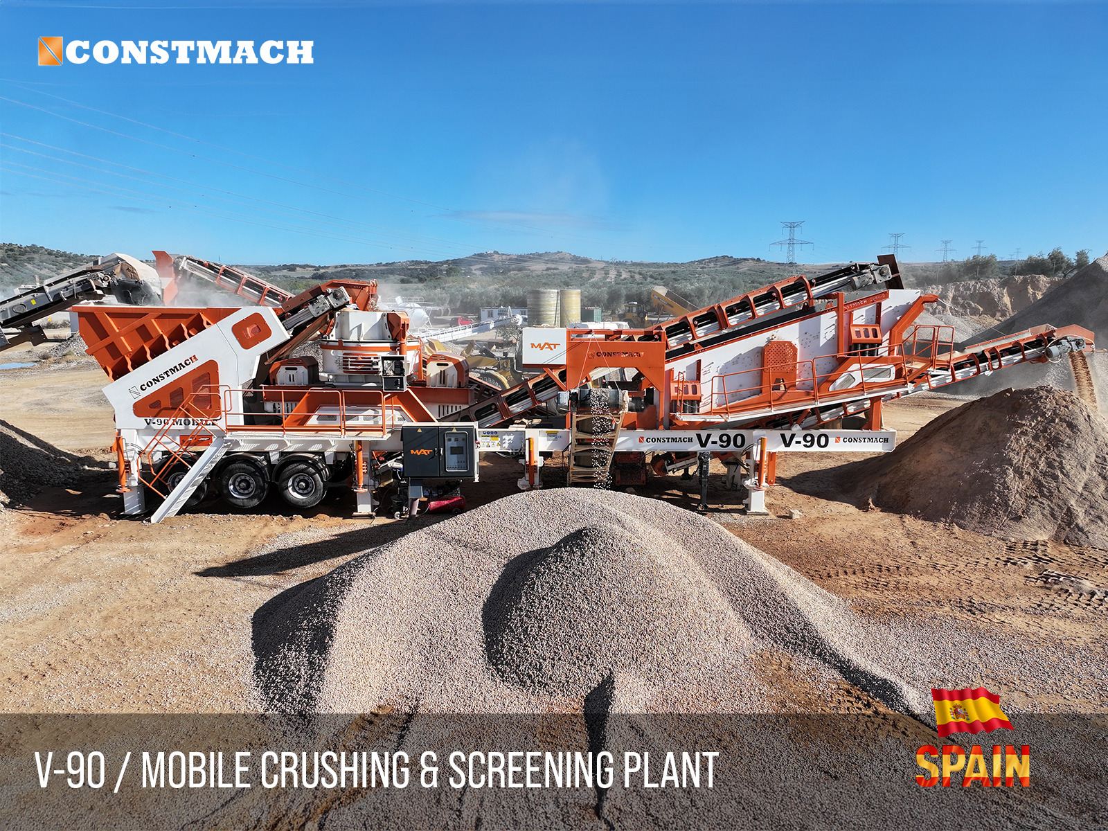 Constmach Concrete Batching Plants & Crushing and Screening Plants - Rakennuskoneet - Vuosi: 2025 undefined: kuva Constmach Concrete Batching Plants & Crushing and Screening Plants - Rakennuskoneet - Vuosi: 2025 undefined