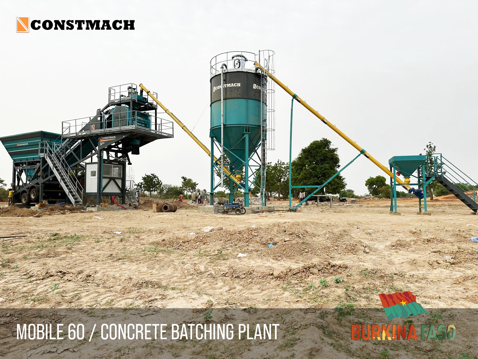 Constmach Concrete Batching Plants & Crushing and Screening Plants - Rakennuskoneet - Vuosi: 2025 undefined: kuva Constmach Concrete Batching Plants & Crushing and Screening Plants - Rakennuskoneet - Vuosi: 2025 undefined