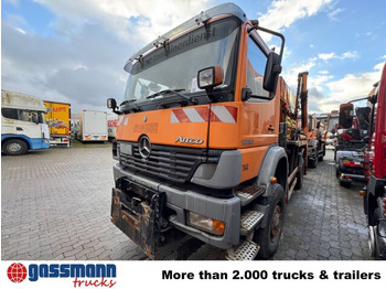 Nostovarsi-vaihtolavakuorma kuorma-auto Mercedes-Benz Atego 1828 4x4, Tele-Absetzer,: kuva Nostovarsi-vaihtolavakuorma kuorma-auto Mercedes-Benz Atego 1828 4x4, Tele-Absetzer,