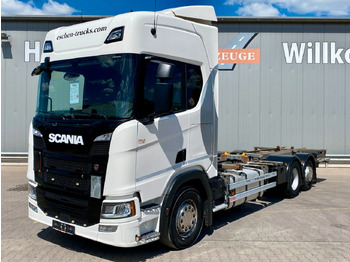 Konttialus/ Vaihtokuormatilat kuorma-auto SCANIA R 450