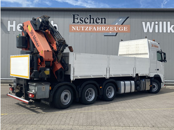 Lava-kuorma-auto, Nosturiauto Volvo FH 460 8x4 / Palfinger PK 53002 SHF Kran: kuva Lava-kuorma-auto, Nosturiauto Volvo FH 460 8x4 / Palfinger PK 53002 SHF Kran