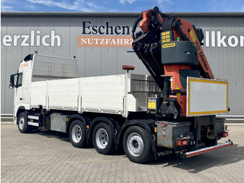 Lava-kuorma-auto, Nosturiauto Volvo FH 460 8x4 / Palfinger PK 53002 SHF Kran: kuva Lava-kuorma-auto, Nosturiauto Volvo FH 460 8x4 / Palfinger PK 53002 SHF Kran