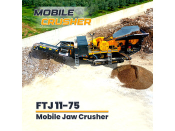 Uusi Asfalttiasemien FABO FTJ 11-75 MOBILE JAW CRUSHER 150-300 TPH | AVAILABLE IN STOCK: kuva Uusi Asfalttiasemien FABO FTJ 11-75 MOBILE JAW CRUSHER 150-300 TPH | AVAILABLE IN STOCK