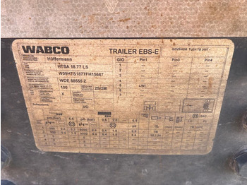 Vaihtolavaperävaunu/ Nostovarsi vaihtolavaperävaunu HUEFFERMANN Tandemanhänger HTA 1877 Containeranhänger: kuva Vaihtolavaperävaunu/ Nostovarsi vaihtolavaperävaunu HUEFFERMANN Tandemanhänger HTA 1877 Containeranhänger