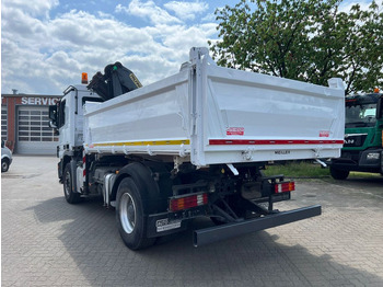 Kippiauto kuorma-auto, Nosturiauto Mercedes-Benz Actros 1841 K 2-Achs Kipper Kran Funk/2xhydr+Gre Mercedes-Benz Actros 1841 K 2-Achs Kipper Kran Funk/2xhydr+Gre: kuva Kippiauto kuorma-auto, Nosturiauto Mercedes-Benz Actros 1841 K 2-Achs Kipper Kran Funk/2xhydr+Gre Mercedes-Benz Actros 1841 K 2-Achs Kipper Kran Funk/2xhydr+Gre