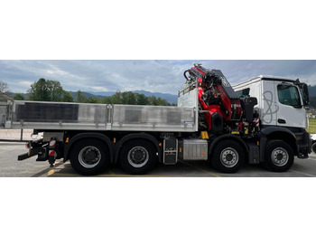 Nosturiauto MERCEDES-BENZ Hiab  Palfinger Fassi F990-8 JIB-6: kuva Nosturiauto MERCEDES-BENZ Hiab  Palfinger Fassi F990-8 JIB-6