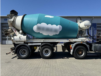 Betonin kuljetus puoliperävaunu