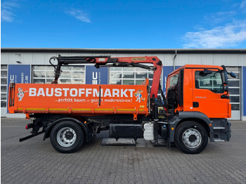 Kippiauto kuorma-auto, Nosturiauto MAN TGM 18.340 4x2 Euro 6 Kipper Kran PK11001.K: kuva Kippiauto kuorma-auto, Nosturiauto MAN TGM 18.340 4x2 Euro 6 Kipper Kran PK11001.K