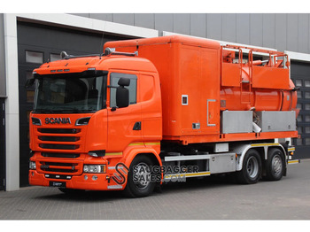 Puhtaanpitoauto SCANIA R 520