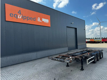 Konttialus/ Vaihtokuormatilat puoliperävaunu DESOT