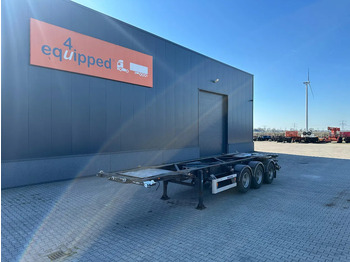 Konttialus/ Vaihtokuormatilat puoliperävaunu VAN HOOL 20'/30'