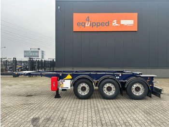 Uusi Konttialus/ Vaihtokuormatilat puoliperävaunu Van Hool NEW / DIRECT AVAILABLE 20FT ADR-CHASSIS, EMPTY WEIGHT: 3.300KG, DISCBRAKES, 3x available, ALU WHEELS: kuva Uusi Konttialus/ Vaihtokuormatilat puoliperävaunu Van Hool NEW / DIRECT AVAILABLE 20FT ADR-CHASSIS, EMPTY WEIGHT: 3.300KG, DISCBRAKES, 3x available, ALU WHEELS
