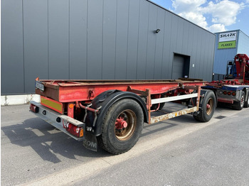 Konttialus/ Vaihtokuormatilat perävaunu DEOM - SCHMIT R202P 2-AS CONTAINER TRANSPORT - BPW - GOEDE BANDEN - LUCHTVERING - BELGISCHE PAPIEREN: kuva Konttialus/ Vaihtokuormatilat perävaunu DEOM - SCHMIT R202P 2-AS CONTAINER TRANSPORT - BPW - GOEDE BANDEN - LUCHTVERING - BELGISCHE PAPIEREN