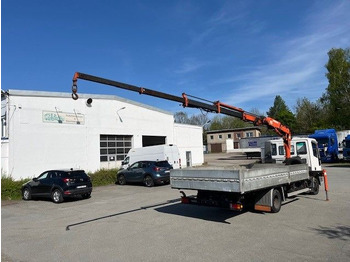 Lava-kuorma-auto, Nosturiauto Iveco ML 75 E Pritsche mit Atlas Ladekran 60.1: kuva Lava-kuorma-auto, Nosturiauto Iveco ML 75 E Pritsche mit Atlas Ladekran 60.1