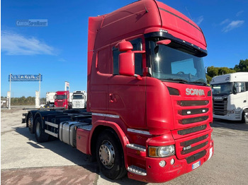 Konttialus/ Vaihtokuormatilat kuorma-auto SCANIA R 450