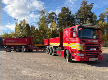 Koukkulava kuorma-auto SCANIA G 490