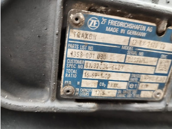 Vaihdelaatikko MAN TGX