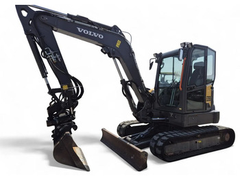 Minikuormaaja Volvo ECR 58F, 2021 ROK, GŁOWICA STEELWRIST, 2 ŁYŻKI: kuva Minikuormaaja Volvo ECR 58F, 2021 ROK, GŁOWICA STEELWRIST, 2 ŁYŻKI