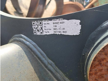 Uusi Kauha - Rakennuskoneet Hyundai Excavator Digging Bucket 140, 61K4-30701: kuva Uusi Kauha - Rakennuskoneet Hyundai Excavator Digging Bucket 140, 61K4-30701