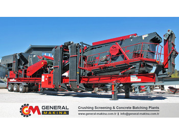 Uusi Mobiilimurskain General Makina 01 Series Mobile Crushing and Screening Plant: kuva Uusi Mobiilimurskain General Makina 01 Series Mobile Crushing and Screening Plant