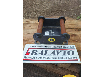 Pikaliitin - Rakennuskoneet Attachment plate S30  for excavator plate compactor: kuva Pikaliitin - Rakennuskoneet Attachment plate S30  for excavator plate compactor