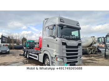 Konttialus/ Vaihtokuormatilat kuorma-auto SCANIA S 450