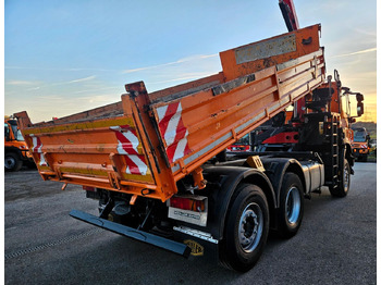 Kippiauto kuorma-auto, Nosturiauto Iveco Trakker 410 6x4-4 EEV Palfinger PK12502 Funk: kuva Kippiauto kuorma-auto, Nosturiauto Iveco Trakker 410 6x4-4 EEV Palfinger PK12502 Funk