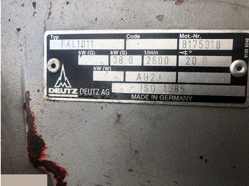 Moottori ja osat DEUTZ