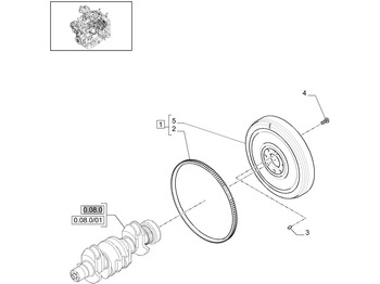 Vauhtipyörä NEW HOLLAND