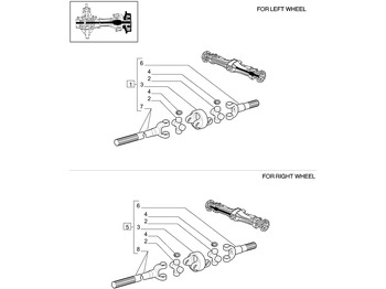 Vetoakseli NEW HOLLAND