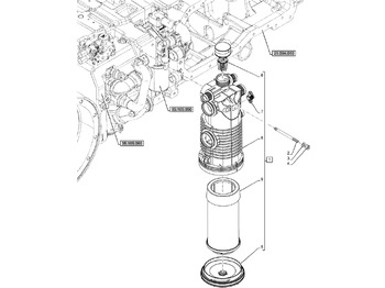 Hydraulinen suodatin NEW HOLLAND