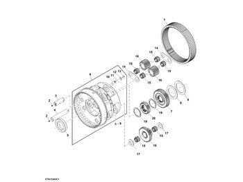 Vaihteisto JOHN DEERE