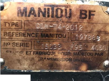 Akseli ja osat MANITOU