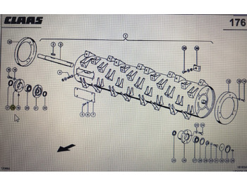 Varaosat CLAAS
