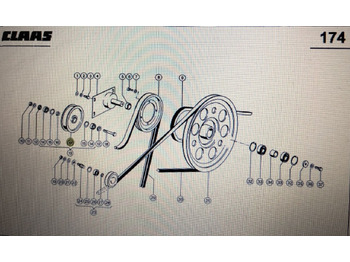 Varaosat CLAAS