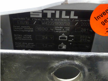 Haarukkavaunu STILL EXU16/LiIon: kuva Haarukkavaunu STILL EXU16/LiIon