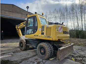 Pyöräalustainen kaivinkone Komatsu PW130ES-6K: kuva Pyöräalustainen kaivinkone Komatsu PW130ES-6K