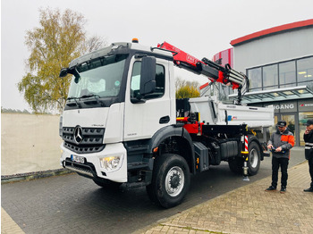 Leasing  Mercedes-Benz Arocs 1835  4x4 Meiller Fassi F135 Kran Kipper Mercedes-Benz Arocs 1835  4x4 Meiller Fassi F135 Kran Kipper: kuva Leasing  Mercedes-Benz Arocs 1835  4x4 Meiller Fassi F135 Kran Kipper Mercedes-Benz Arocs 1835  4x4 Meiller Fassi F135 Kran Kipper
