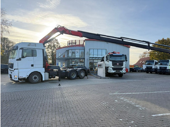 Vetopöytäauto MAN TGX 26.440 6x2 mit HMF 3000-K5 Kran Top Zustand: kuva Vetopöytäauto MAN TGX 26.440 6x2 mit HMF 3000-K5 Kran Top Zustand
